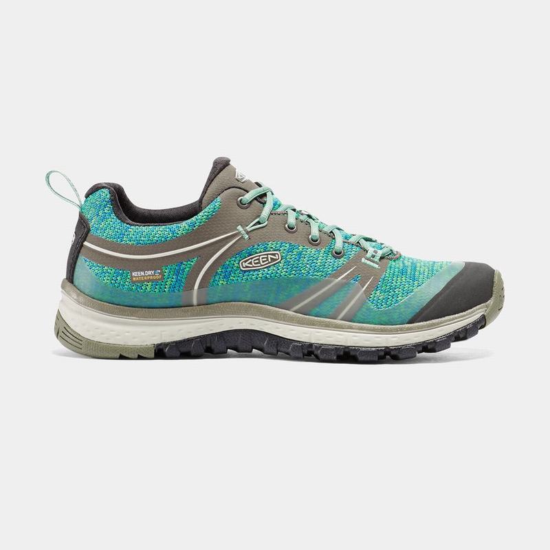 Zapatos Trekking Keen Terradora Waterproof Para Mujer Verdes/Verde Oliva - Zapatos Keen Mexico (4657